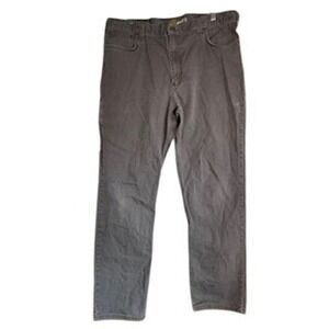 Carhartt Relaxed Fit‎ Gray Work Pants Menswear Casual Carpenter -  38x34